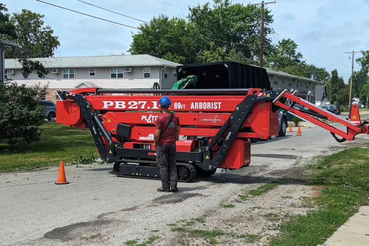 Commercial Project Trimmed Up Trees Expert Tree Care Services Illinois