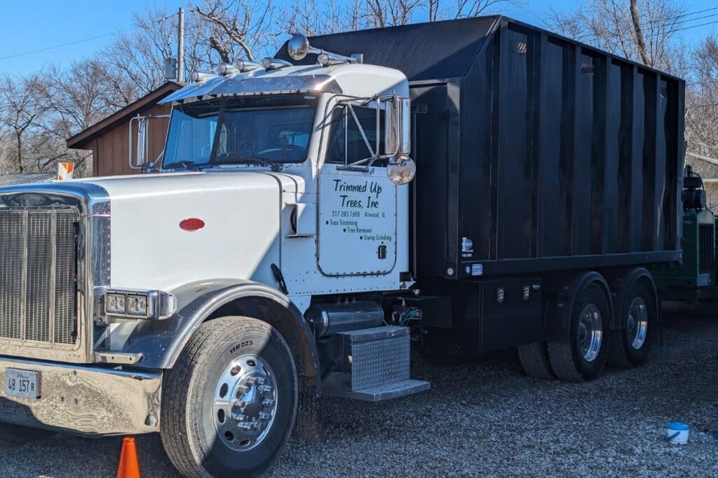 Trimmed Up Trees Expert Tree Care Solutions Illinois Service Crew Truck